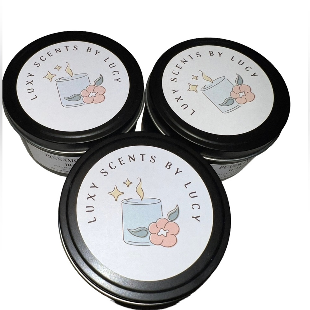 Set of 3 Homemade Scented Candles - Picture 3 of 3